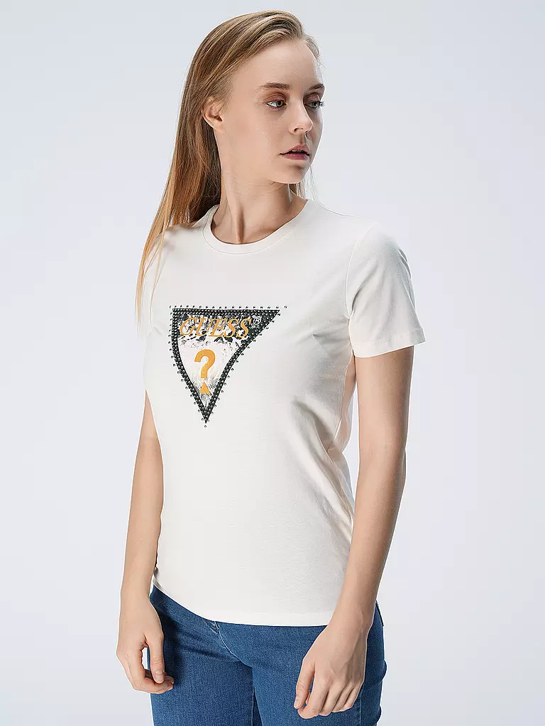 GUESS T-Shirt creme