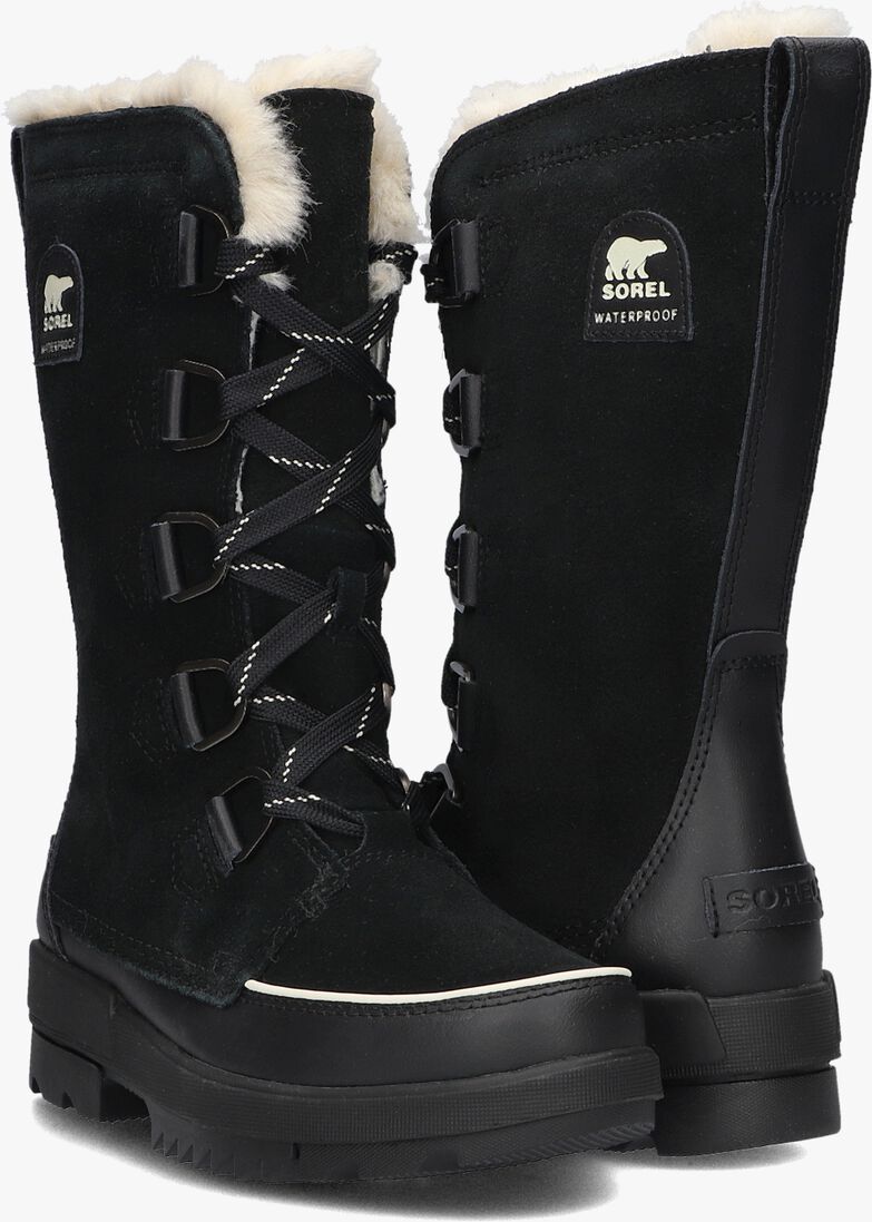 SOREL zwarte sorel veterboots torino ii tall wp