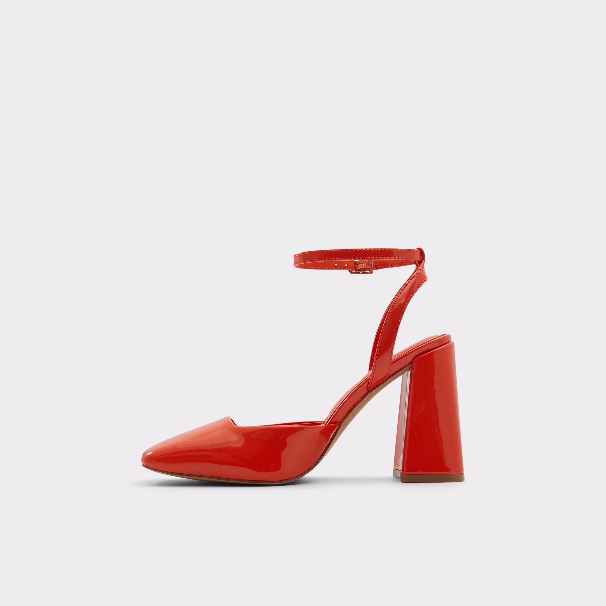 Ingenue Bright Orange Women Strappy Heels