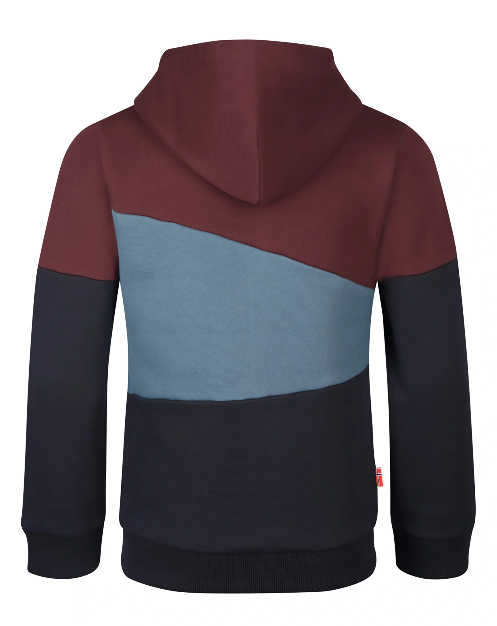Kapuzen-SweatjaKids ALESUND in chestnut/blue/black