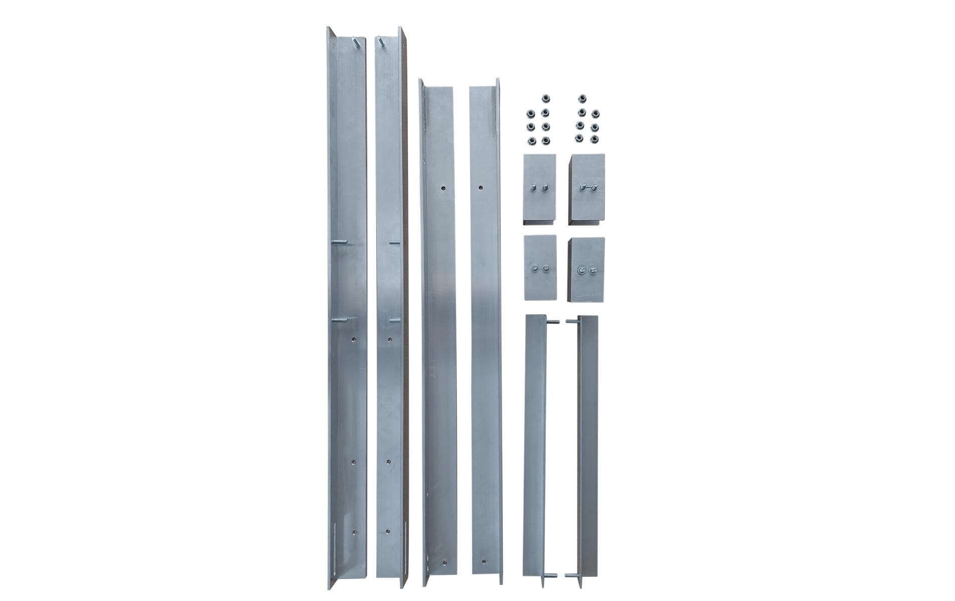 Solar Halterung TX-230 für Balkon, Boden, Wand 2-Sets<br>Balkongeländer-Halterung für Solarmodule