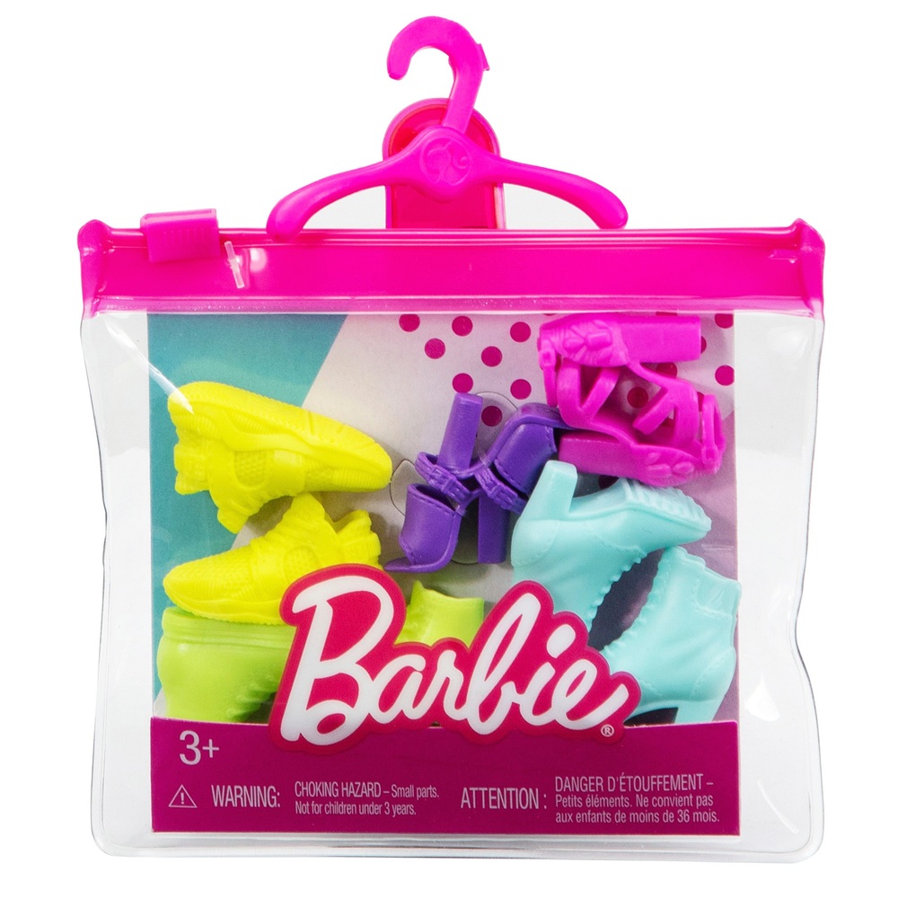 Barbie Schuh-Accessoires 5er-Pack