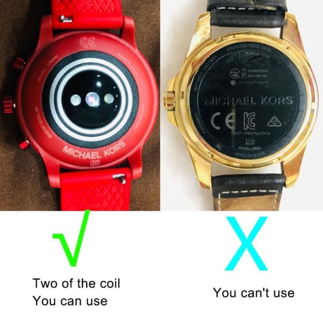 Til Michael Kors Gen 6 USB-opladningskabelholder 1m