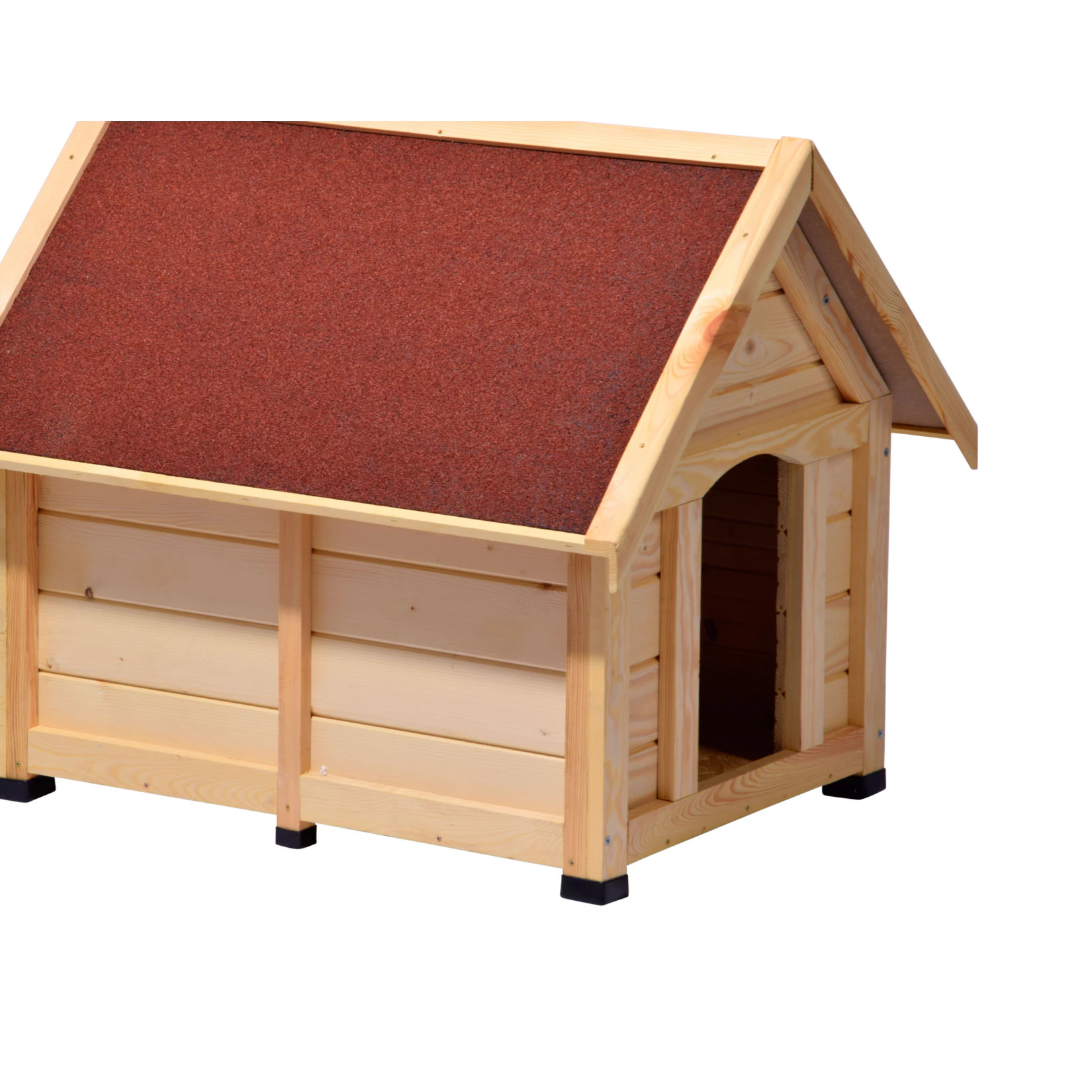 Dobar 55010 Outdoor-Hundehütte, 112 x 97 x 104 cm