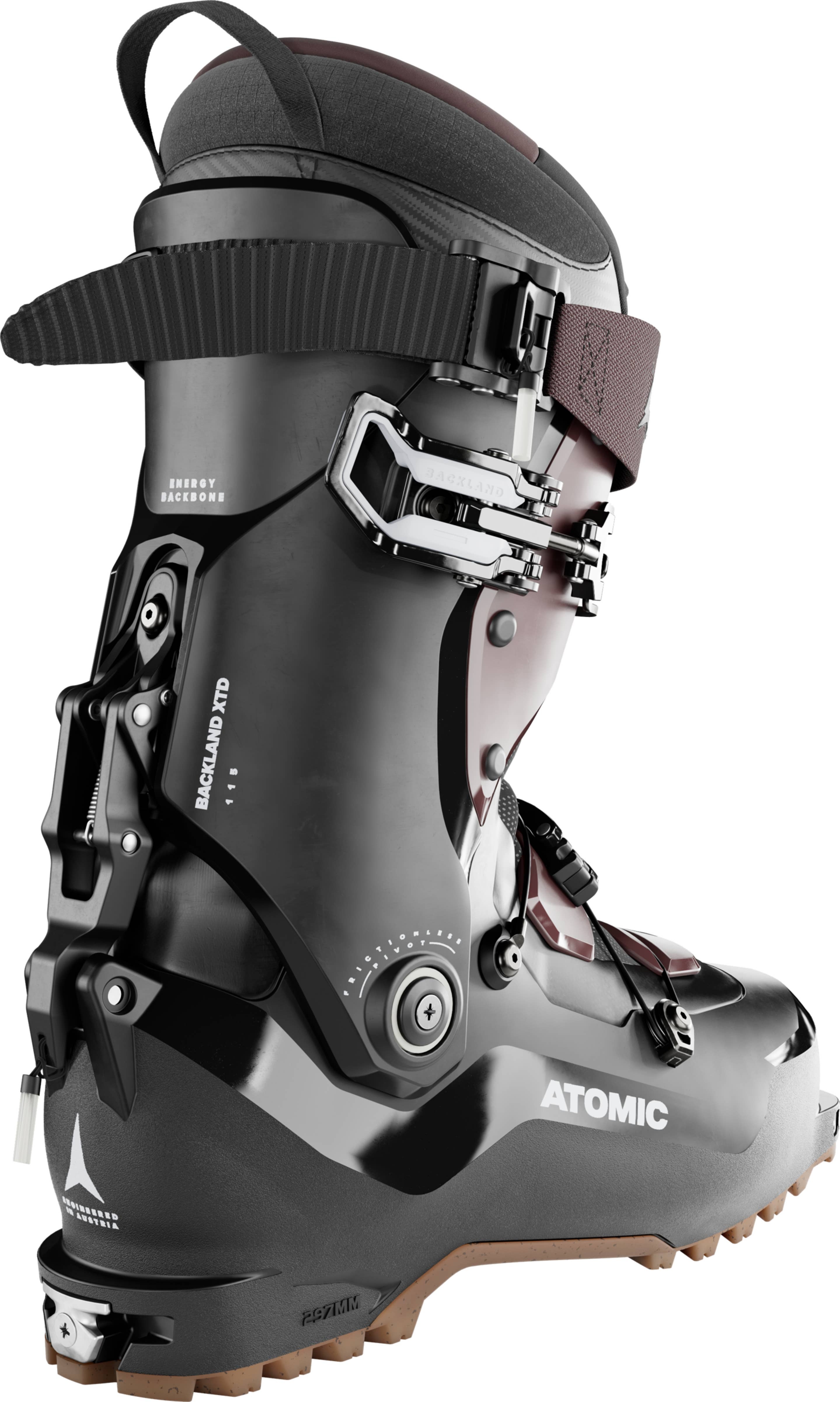 Backland XTD Carbon 115 Dame Black/Rust