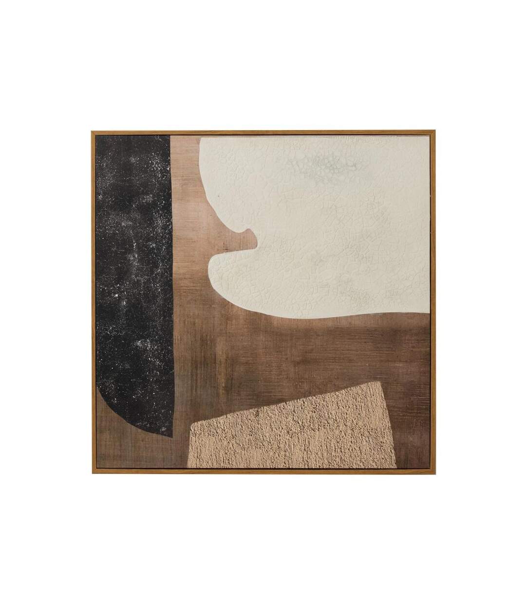 Paris Prix - Toile Imprimée Cadre taches 79x79cm Multicolore