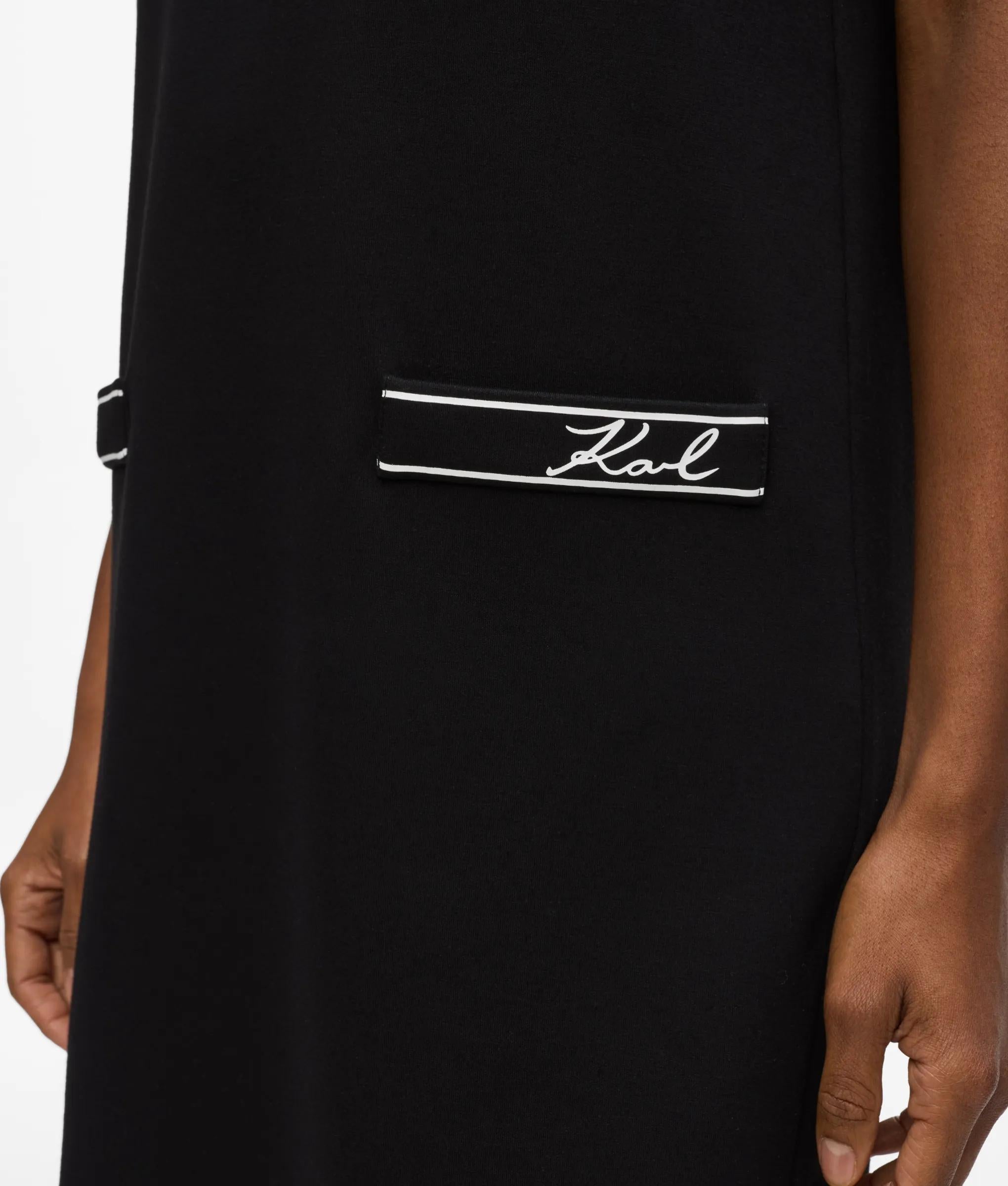 Mouwloze T-shirt Jurk