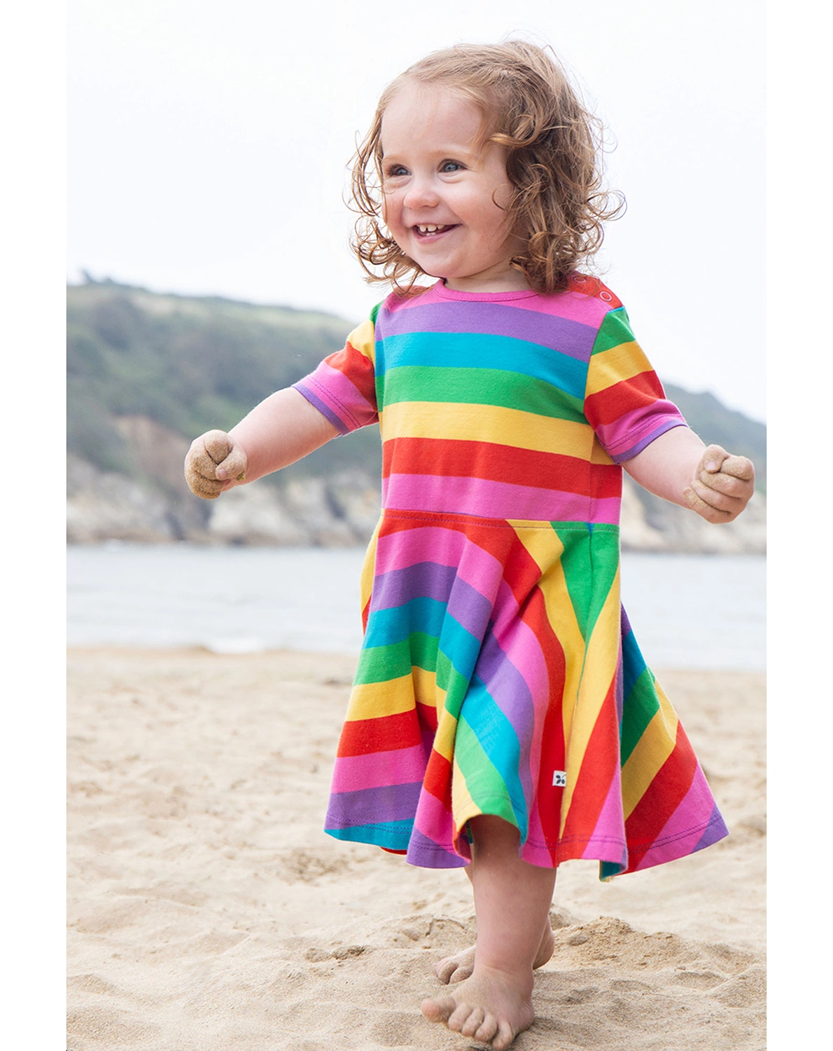 Kleid LITTLE SUNSHINE gestreift in bunt