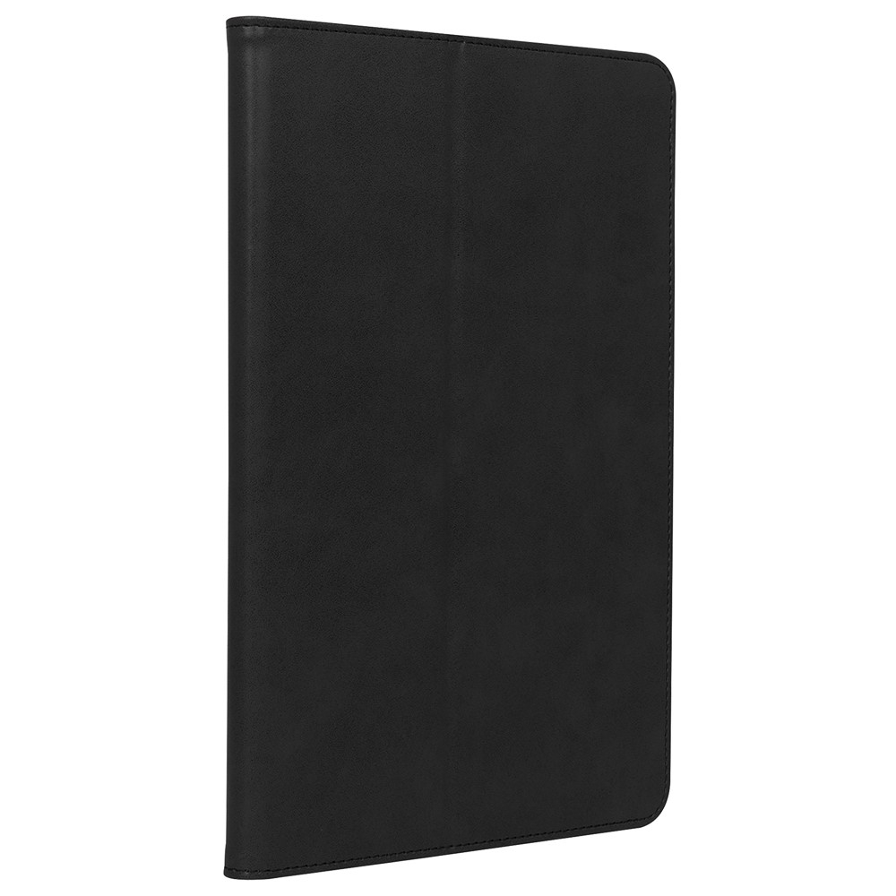 Samsung Galaxy Tab S8  Plus / Tab S7  Plus Leder Tasche Flip Cover mit Handschlaufe - Schwarz