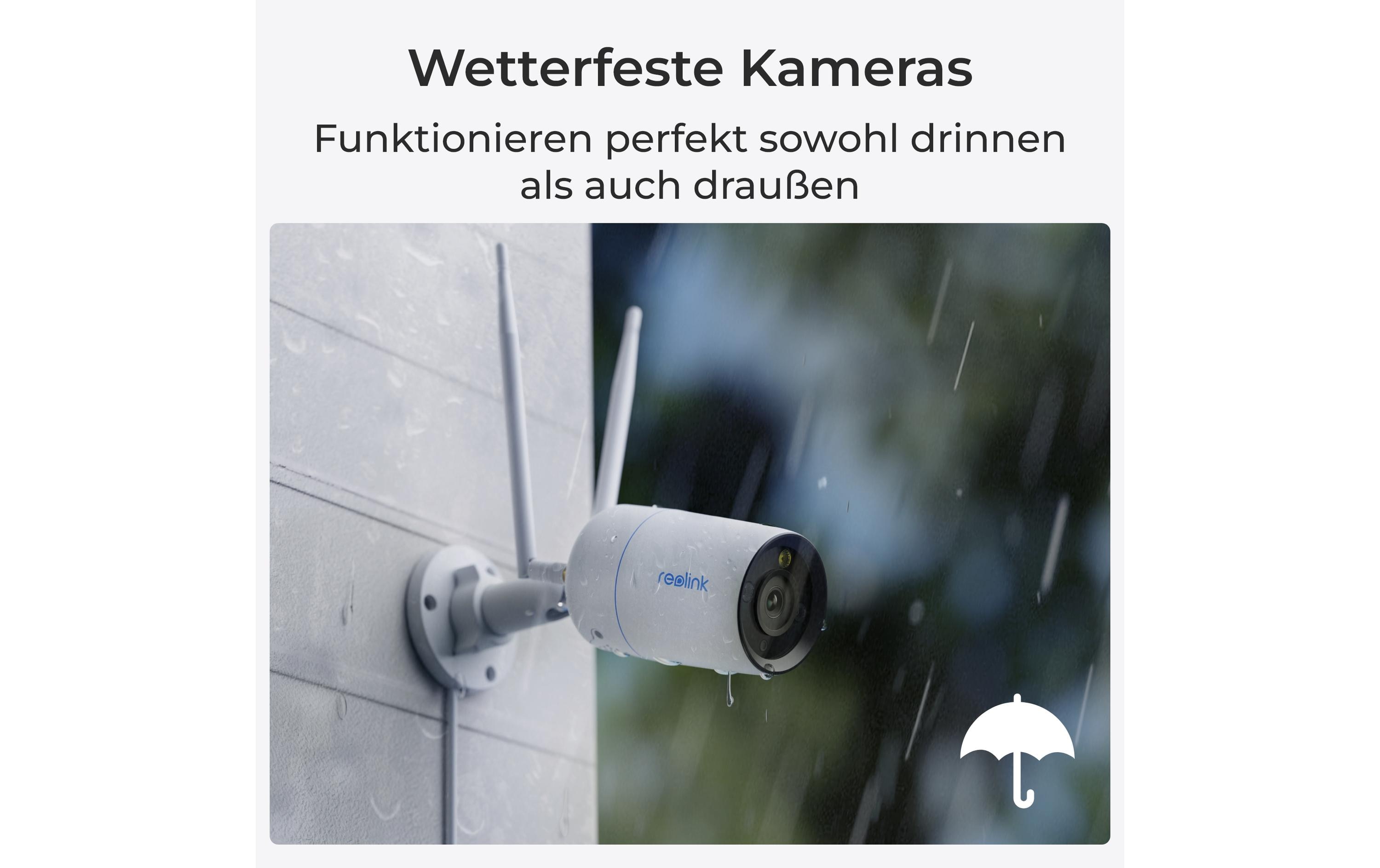 Überwachungsset NVS12-8 MB4W 4K WiFi inkl. 4 Kameras und 2TB<br>12-Kanal 4K Wifi Überwachungskamerasystem 24/7 inkl. 4x 8MP Wifi Kameras mit hochauflösender Nachtsicht