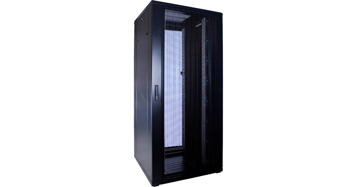 DSI37U serverkast met geperforeerde deur - DS8837PP server rack  (Zwart, 800 x 800 x 1800mm)