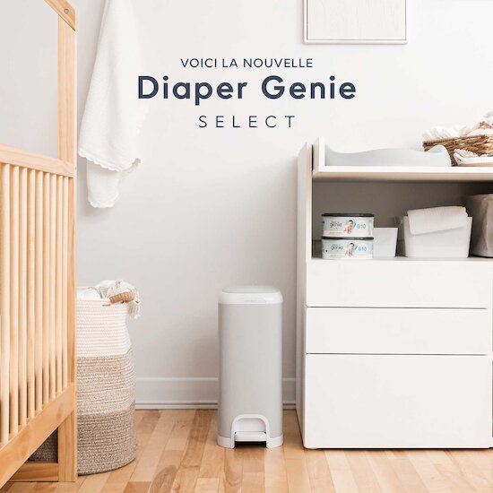 Poubelle à couches select   Gris        de               Diaper Genie