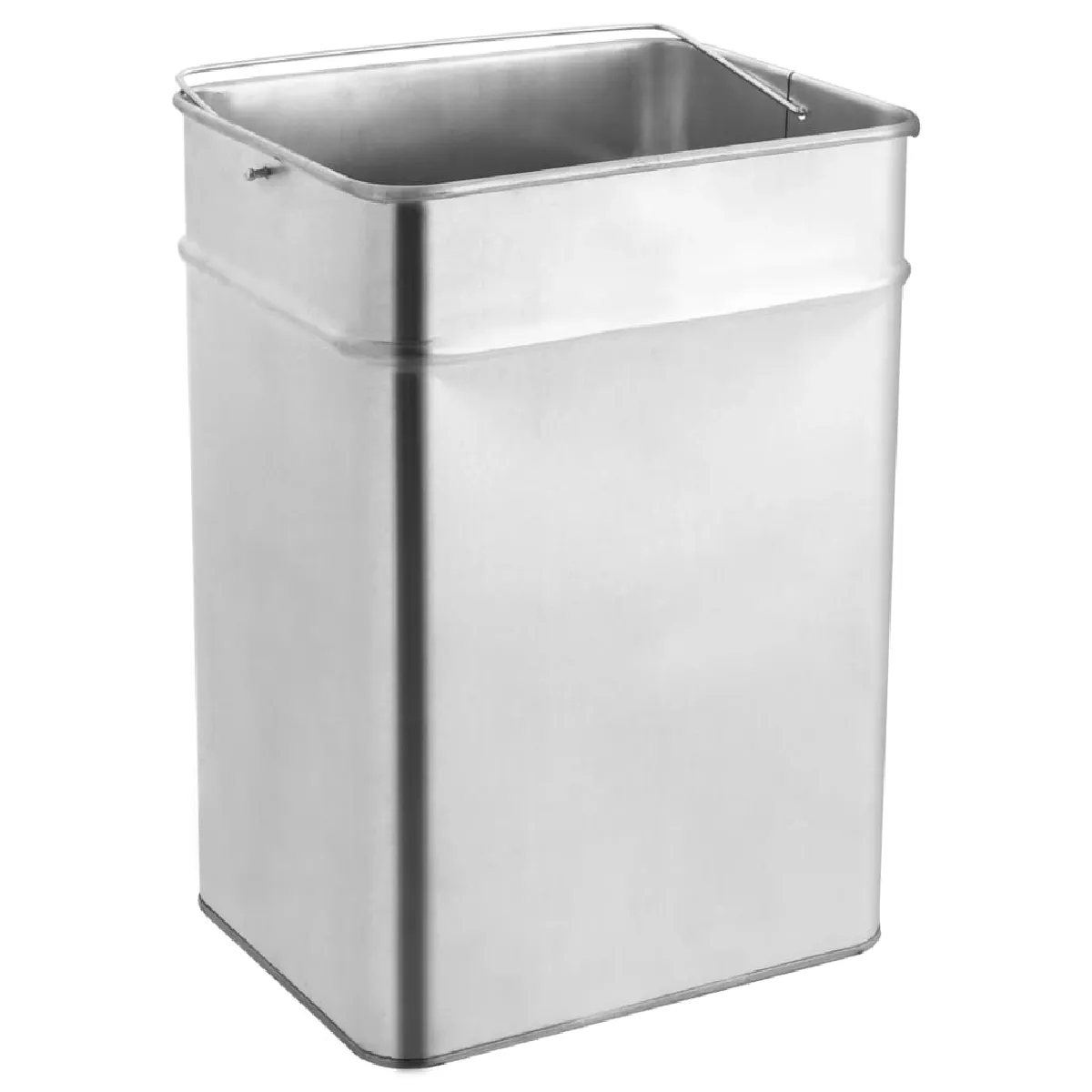 vidaXL Poubelle à cendrier d'hôtel - 45 L - Noir