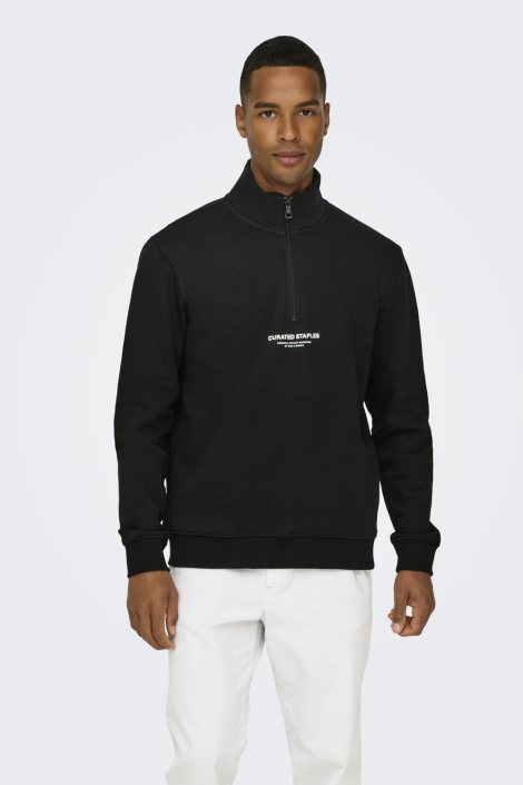 Only & Sons zwarte heren sweater