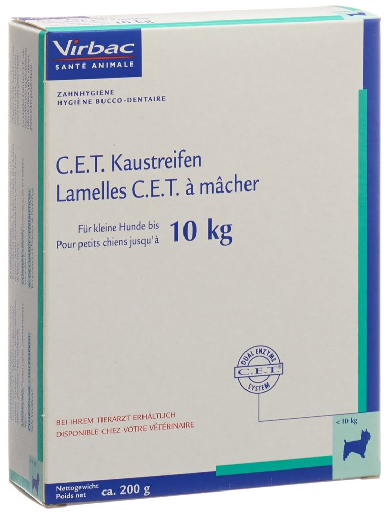 Cet Zahnhygiene Kaustreifen<br>200 g, Hunde -10kg