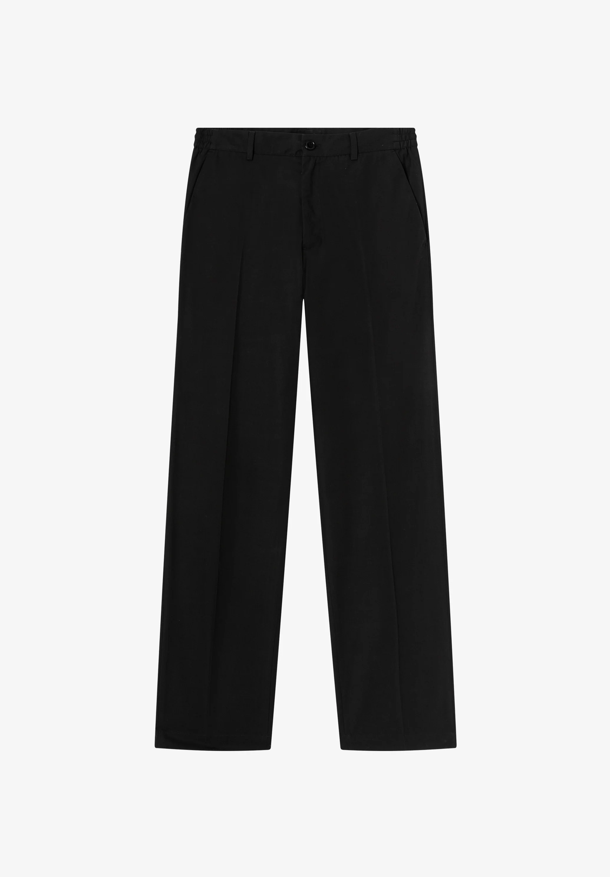 Pantalon noir en coton bio - Noir
