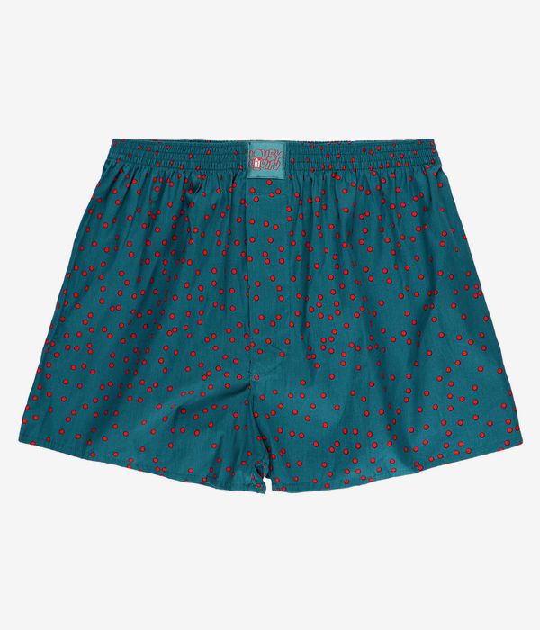 Lousy Livin Dots Boxershorts (teal)