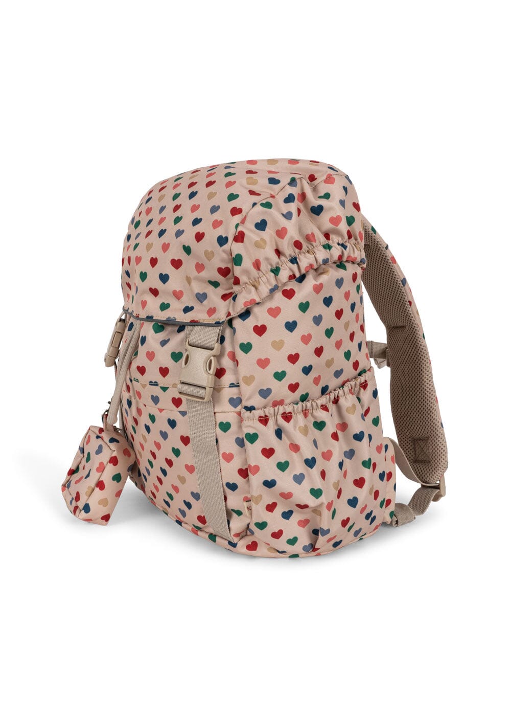 Konges Sløjd Clover Schoolbag coeur colore frappe