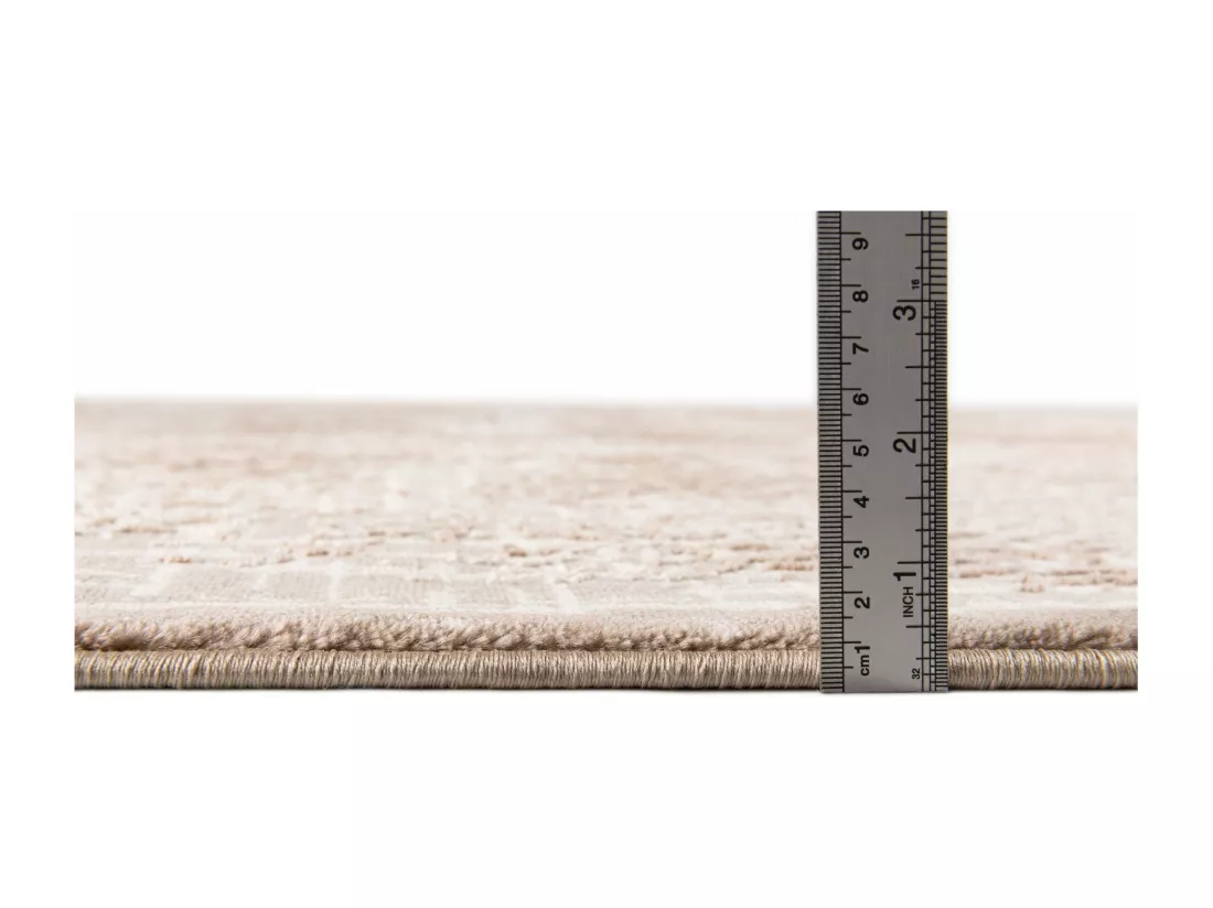 Tapis 240x240 beige Bern Shimmer