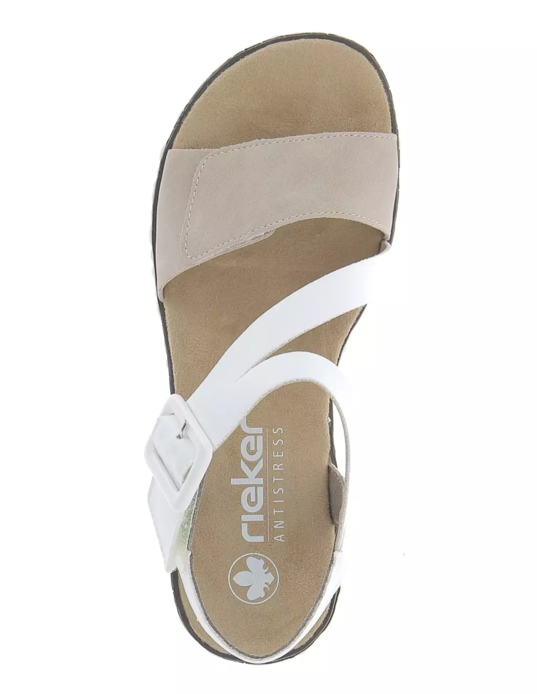 RIEKER V3660 60 - Sandales & nu-pieds Nude