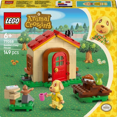 LEGO Animal Crossing 77058 Det koselige huset til Goldie