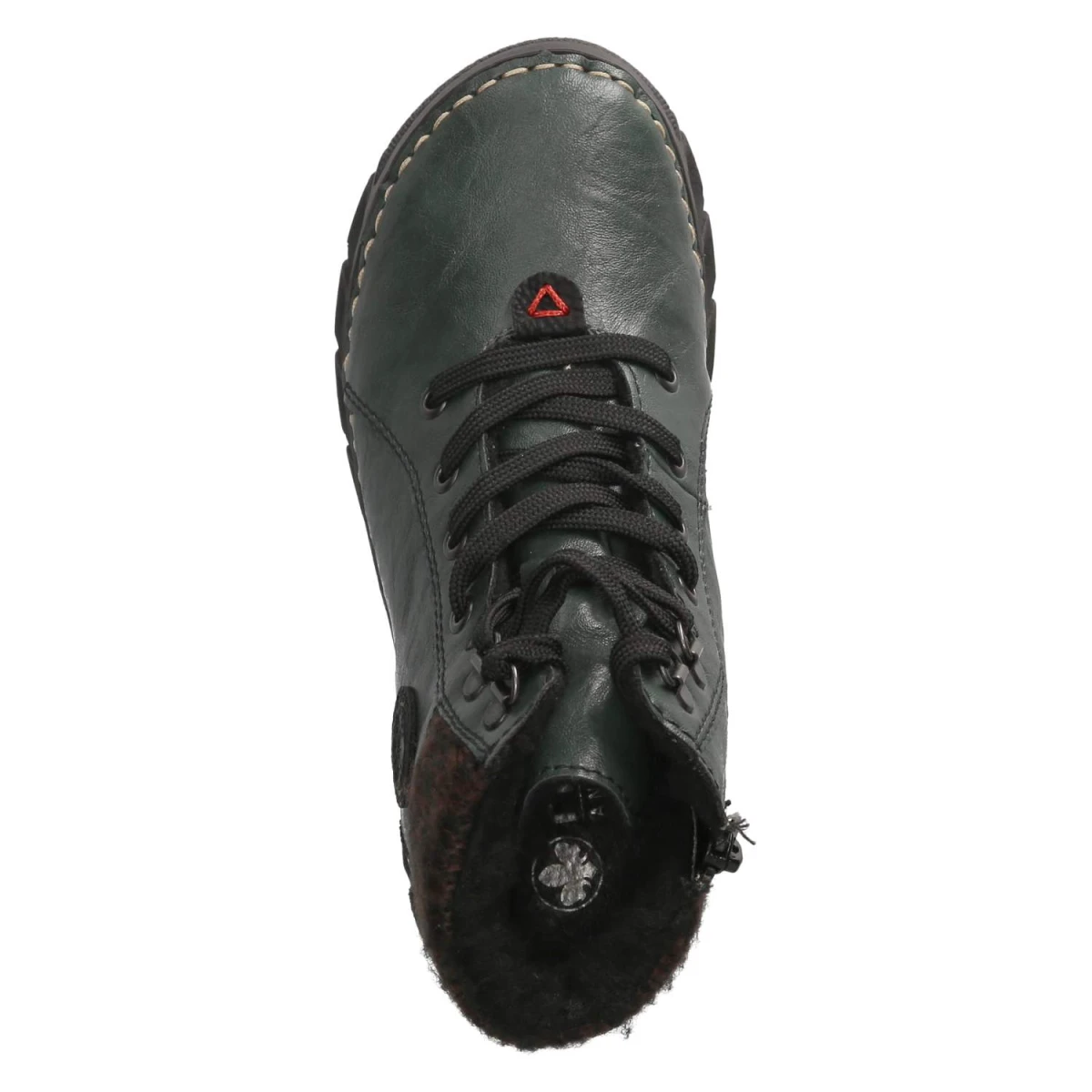 RiekerSchnürboots - grün