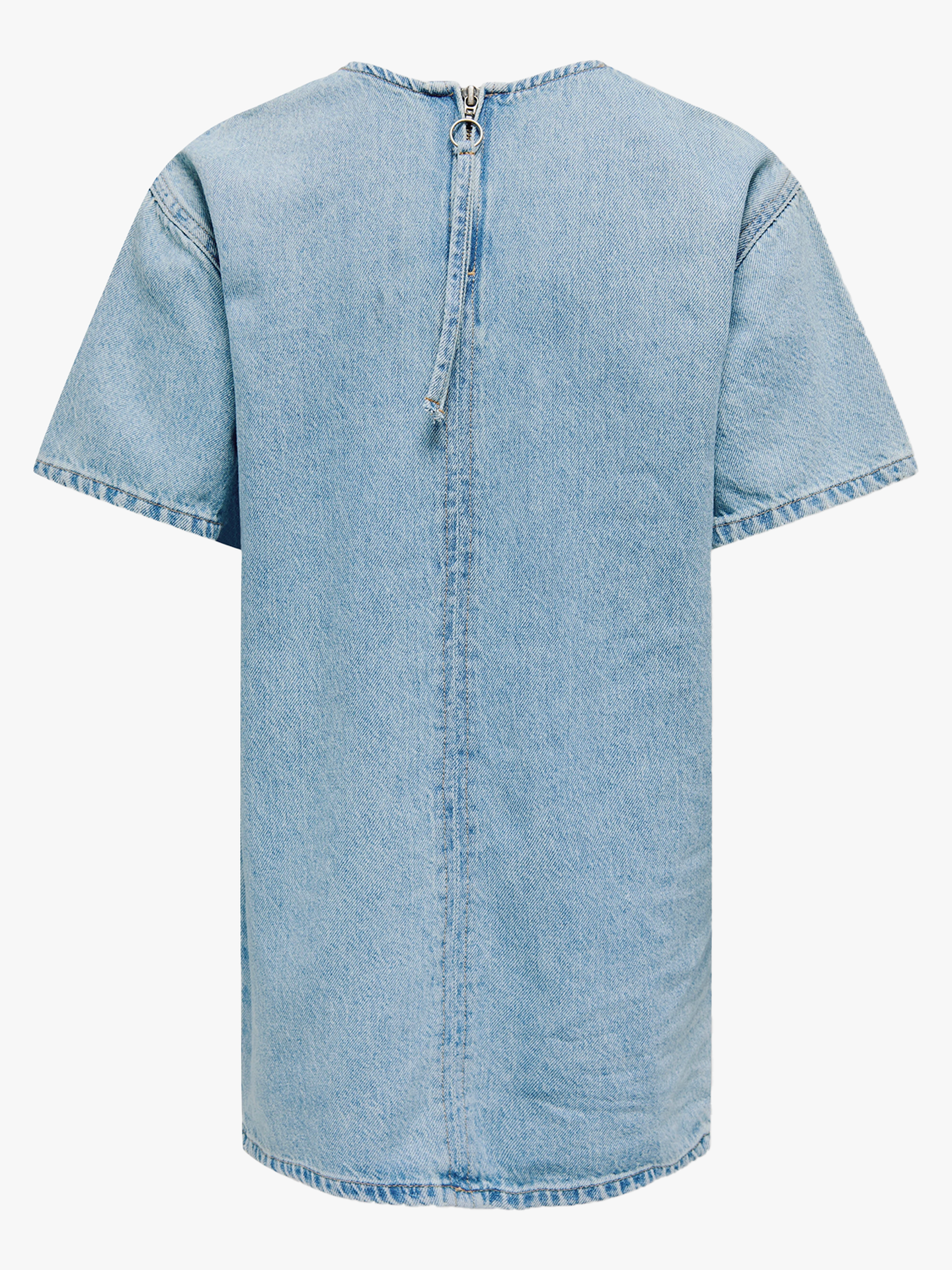 Barbara Short Sleeve Denim Dress