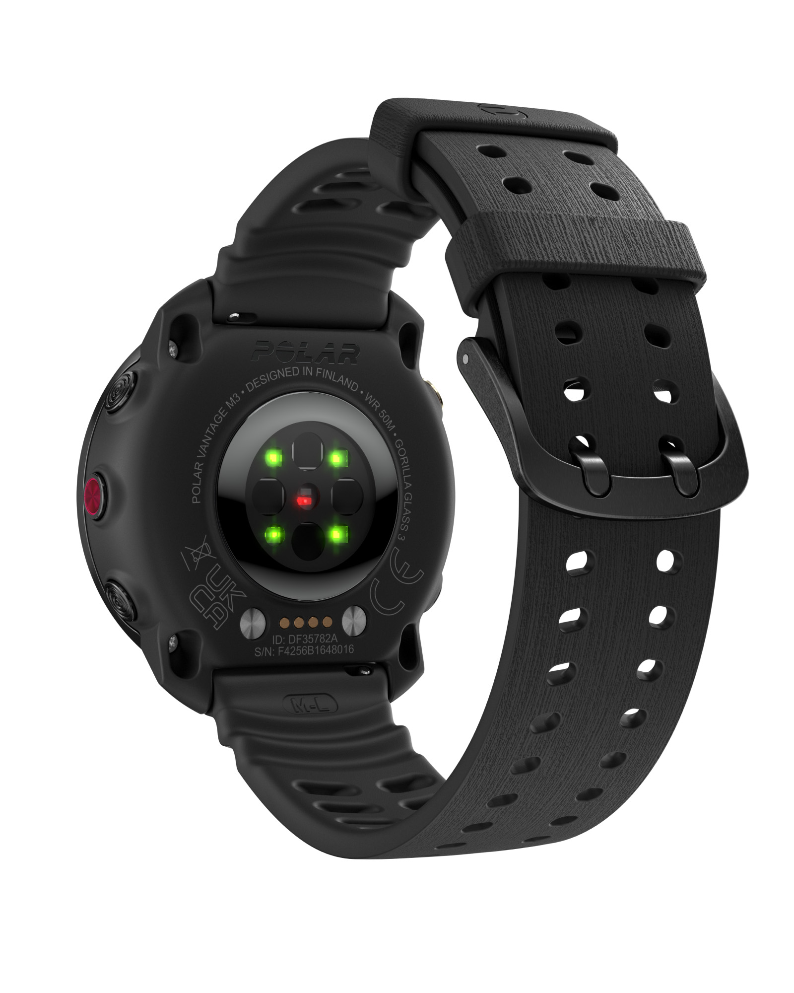 Polar Vantage Treningsklokke M3 Svart S-L