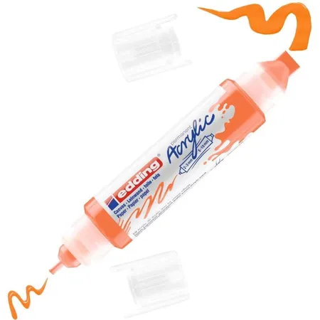 edding 5400 Acryl 3D Double Liner neonorange