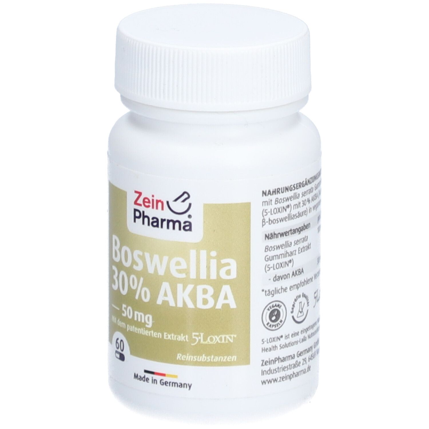 ZeinPharma® Boswellia 30% AKBA Kapseln