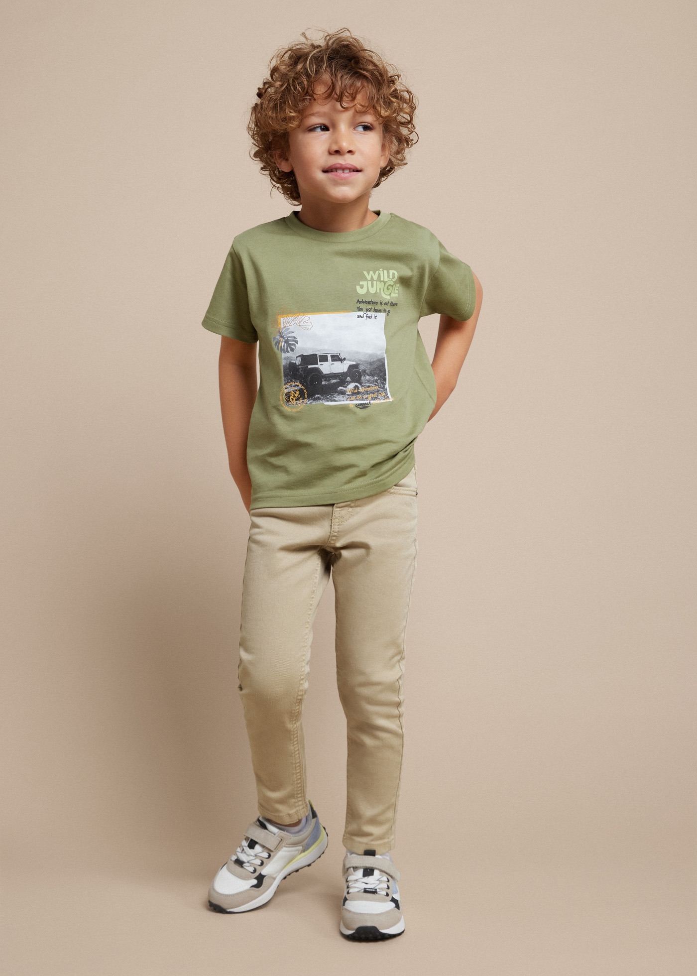 Calças skinny de sarja Better Cotton para meninos