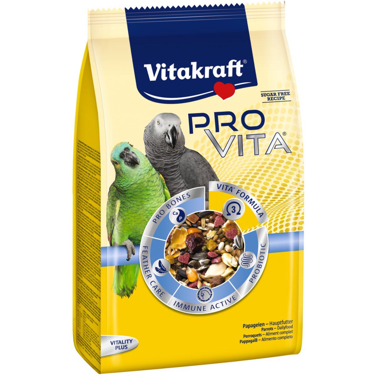 Vitakraft Pro Vita, Futter für Papageien