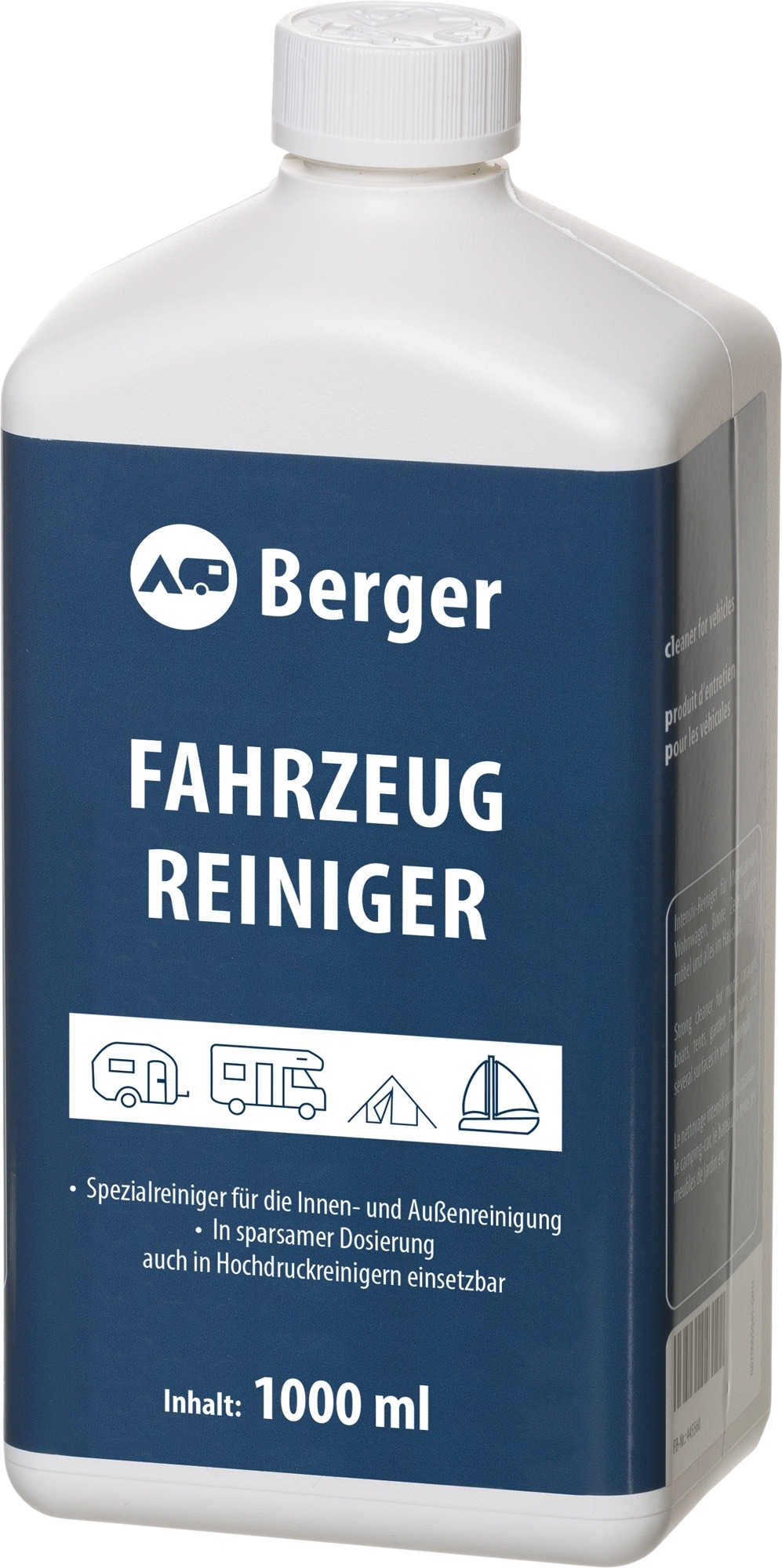 Berger Reinigungskonzentrat Fahrzeugreiniger für Innen und Außen 1 Liter