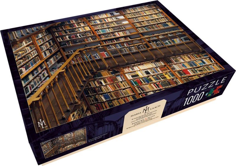 Puzzel (1.000 stukjes): Die Klosterbibliothek, Maria Laach