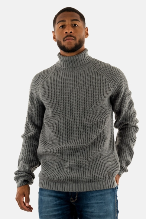 Pull hiver yes zee m877 mx00 0812 grigio medio