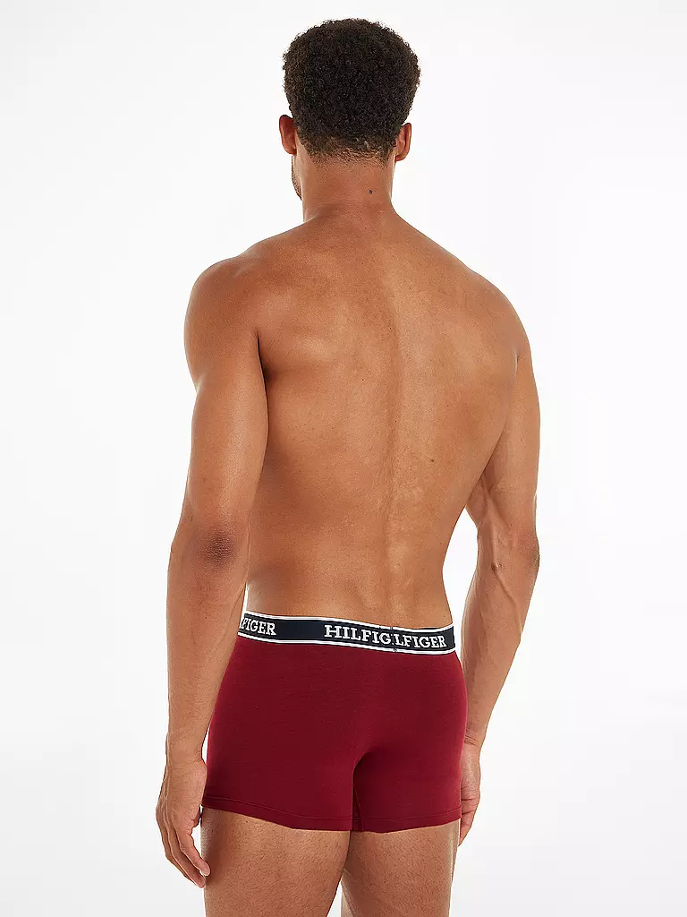 TOMMY HILFIGER Pants 3er Pkg. blue dunkelrot