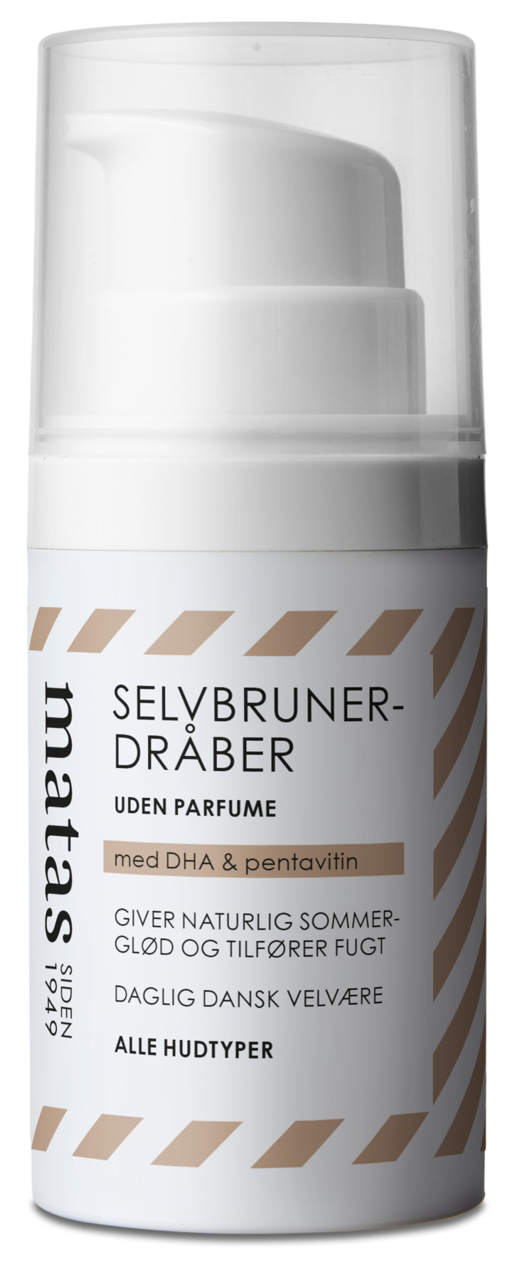 Matas Striber Selvbrunerdråber Uden Parfume 30 ml