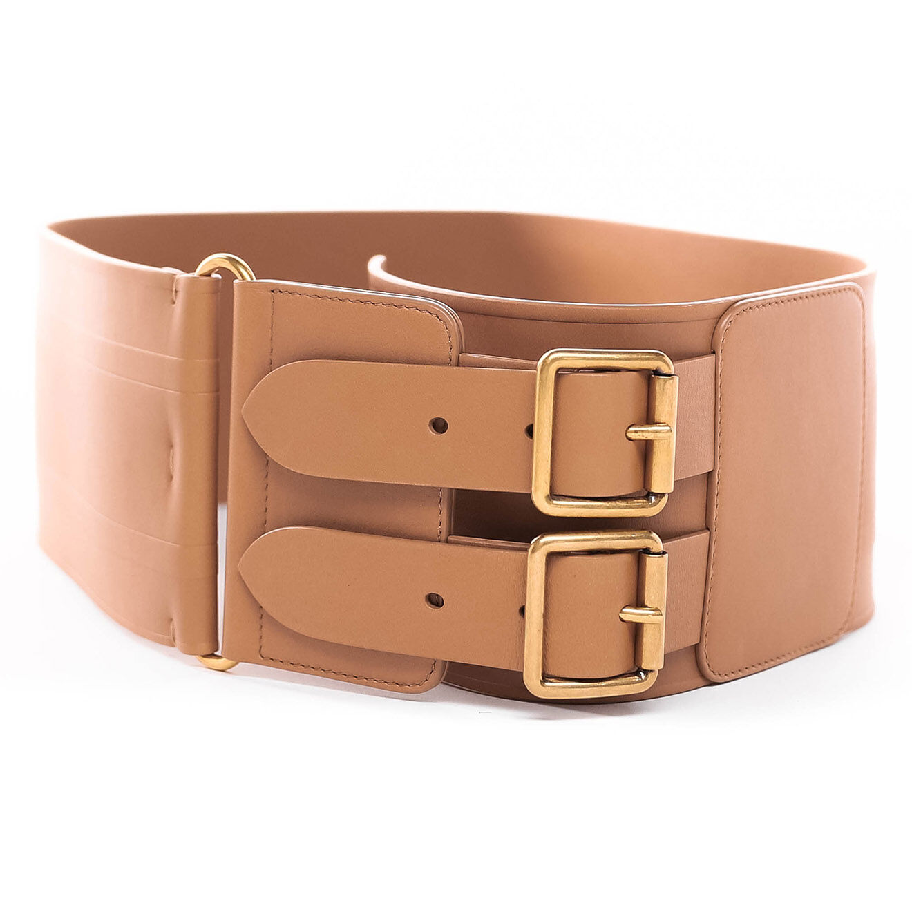 Dior Ceinture en Cuir marron Etat: Parfait état - Largeur 10 cm