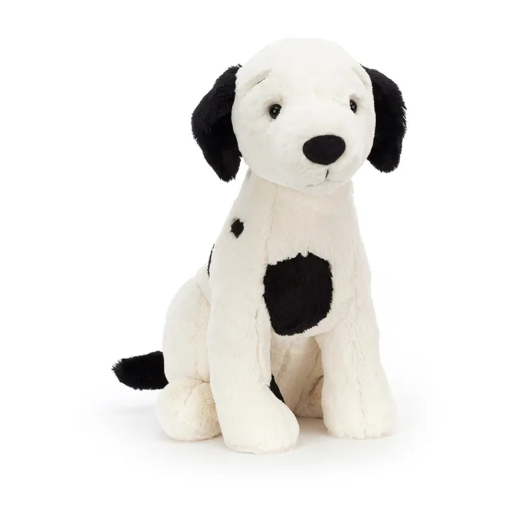 Jellycat Peluche Chien Harper | Noir/Blanc