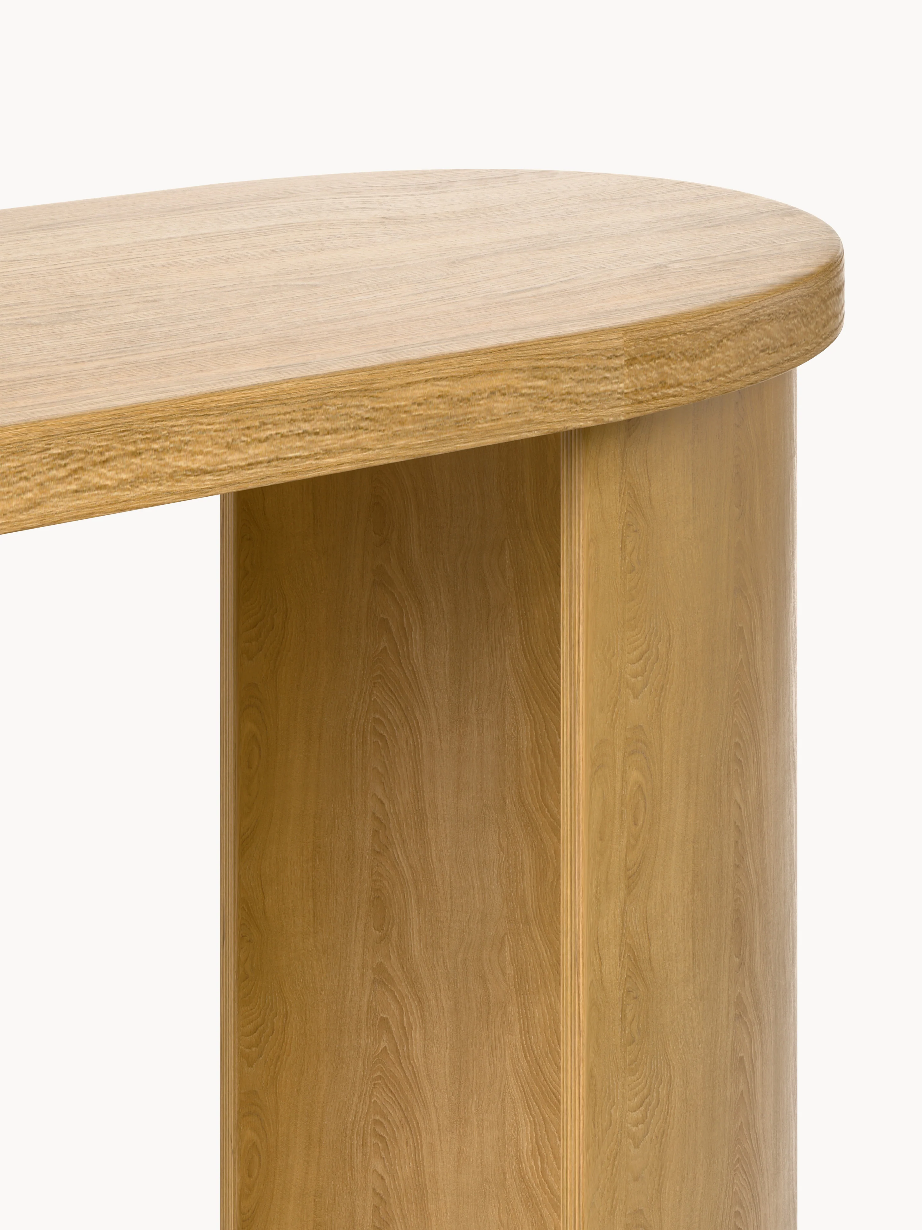 Houten wandtafel Inola