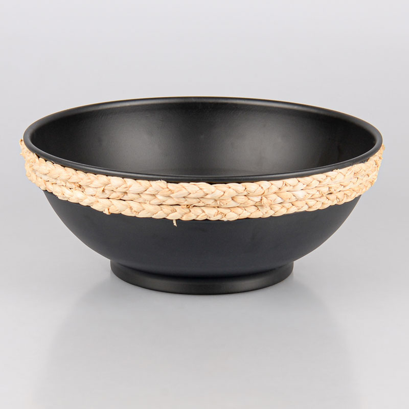 Coupe décorative 'Bamako' noir