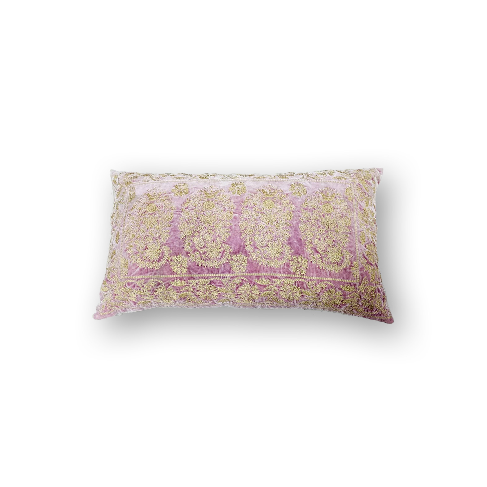 Kissen 'Fiha' rosa-beige, B 60 cm, H 35 cm von fischer's lagerhaus