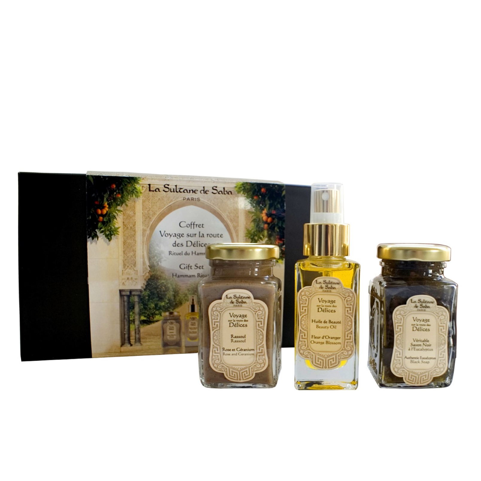 Coffret Soins Voyage sur la Route des Délices Fleur d'Oranger |