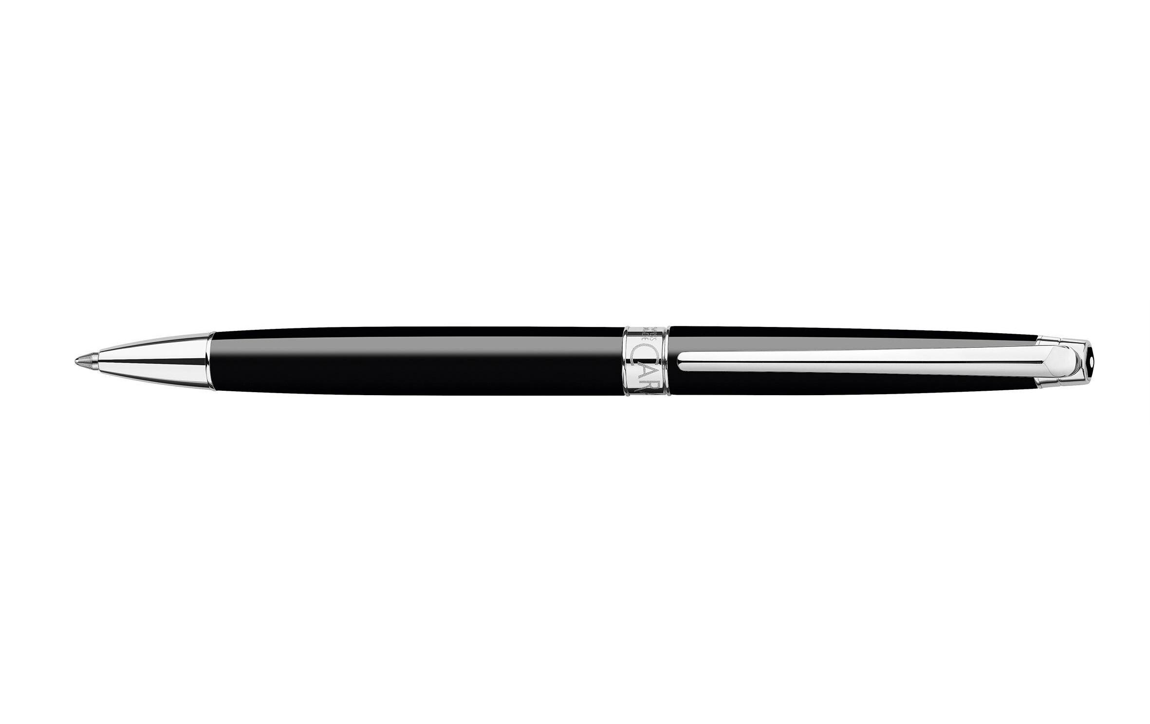 Kugelschreiber Léman Slim Ebenholzschwarz<br>Eleganter Kuli