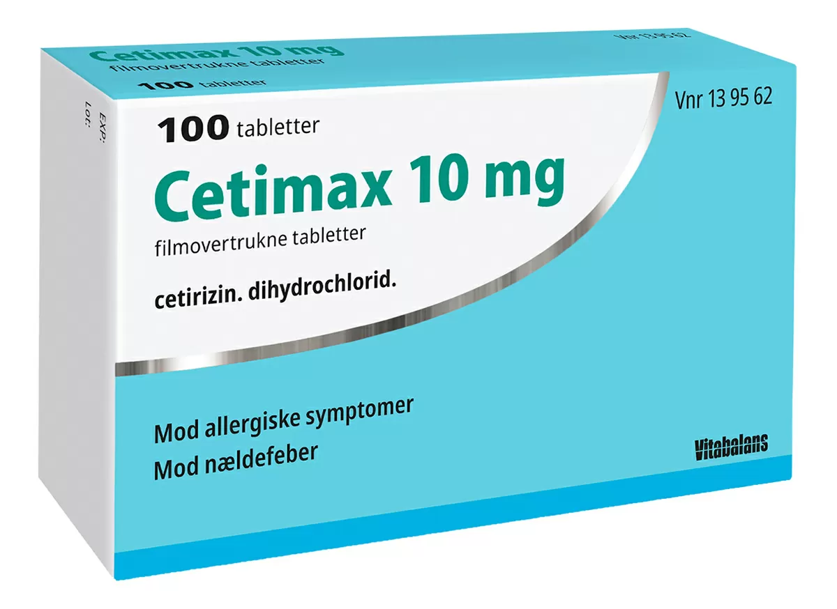 Cetimax 10 mg - 100 tabl.