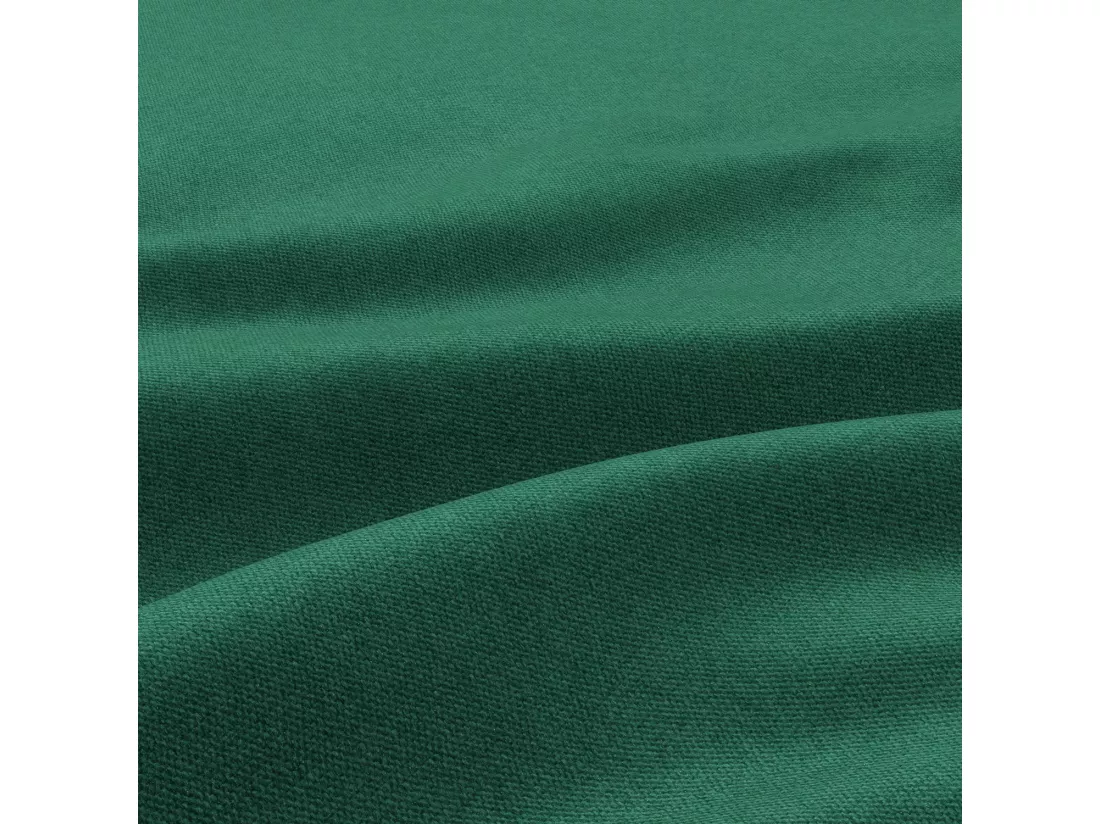 Grand Canapé d'angle en U avec fonction sommeil, Coussin réversible, Bonell, Vert