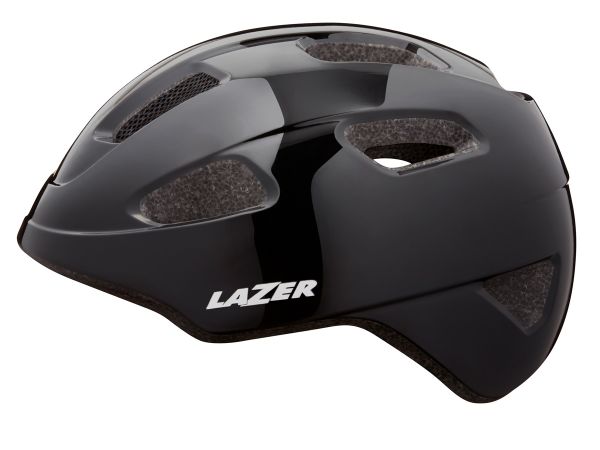Lazer Nutz Kineticore Junior Cykelhjelm, Sort