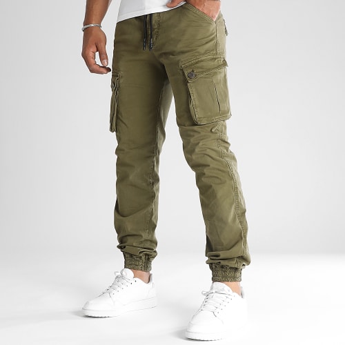 Pantalon Cargo 0369 Vert Kaki