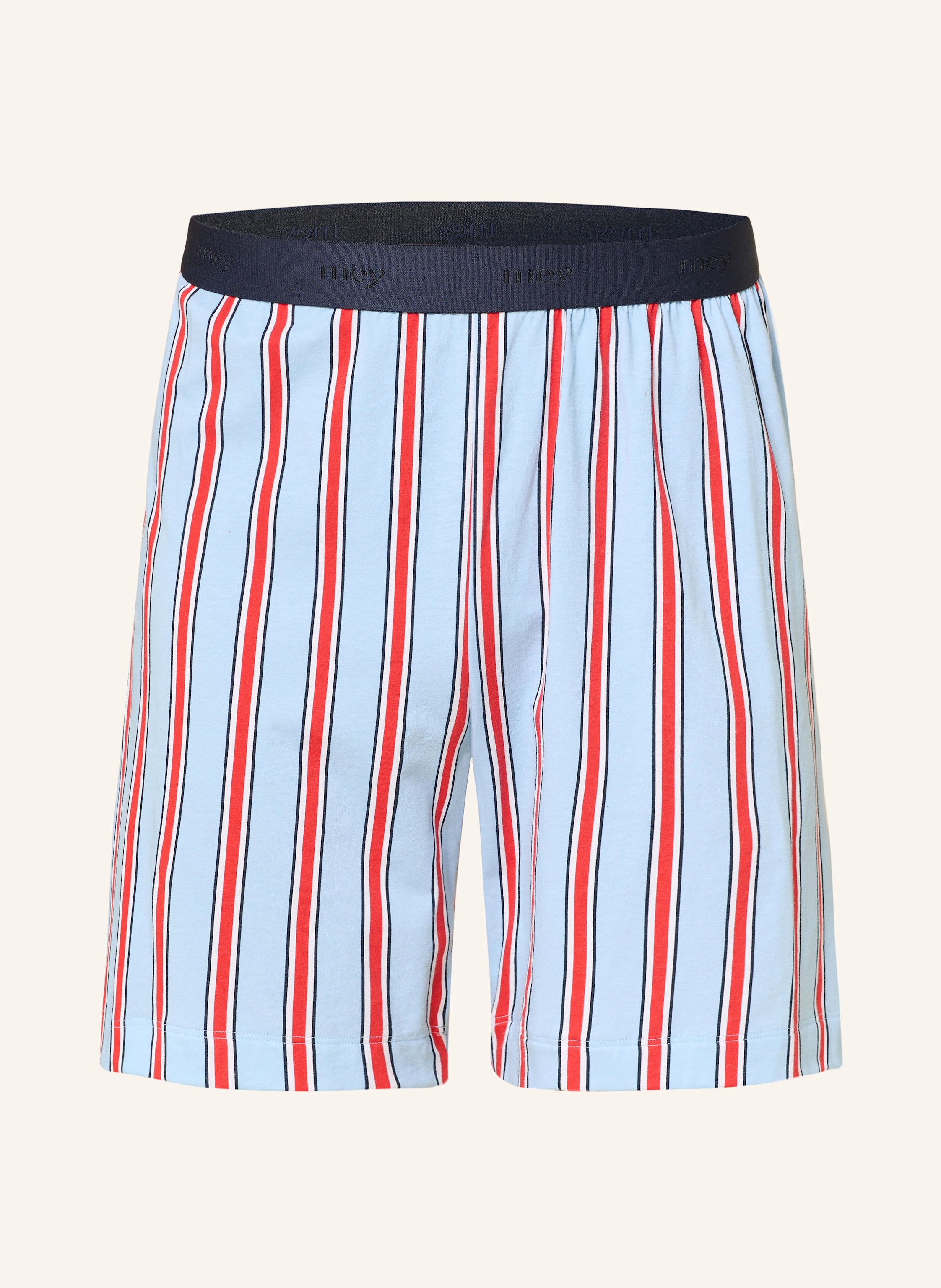 mey Schlafshorts Serie BOLD LINES