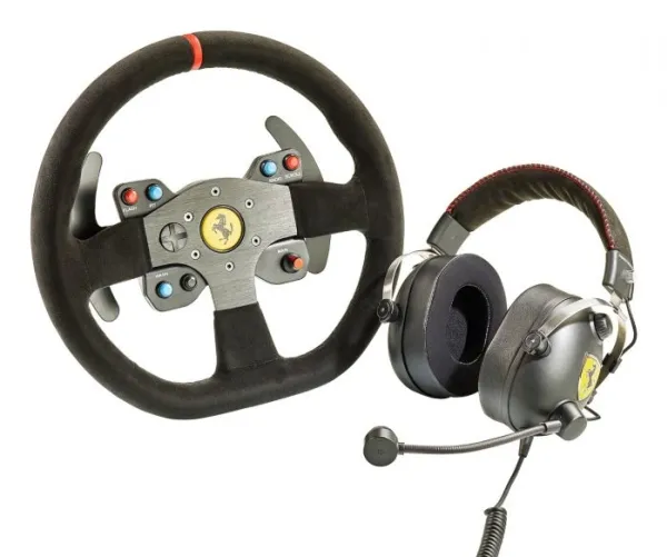 [OUTLET] - Thrustmaster Race Kit Ferrari 599XX EVO Edition with Alcantara - Tilbehørssæt til spilcontroller